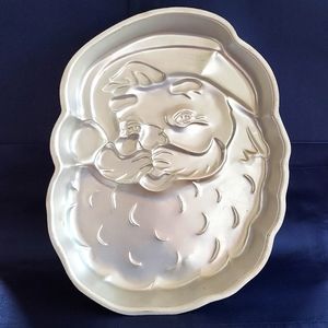 Vtg. Wilton Santa Face Cake Pan